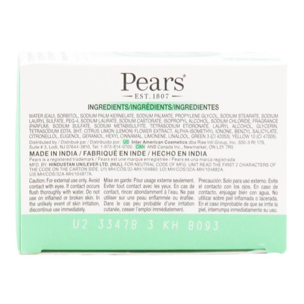 18pc Pears Pure & Gentle 75g Bar Soap w/ Lemon Flower Extracts