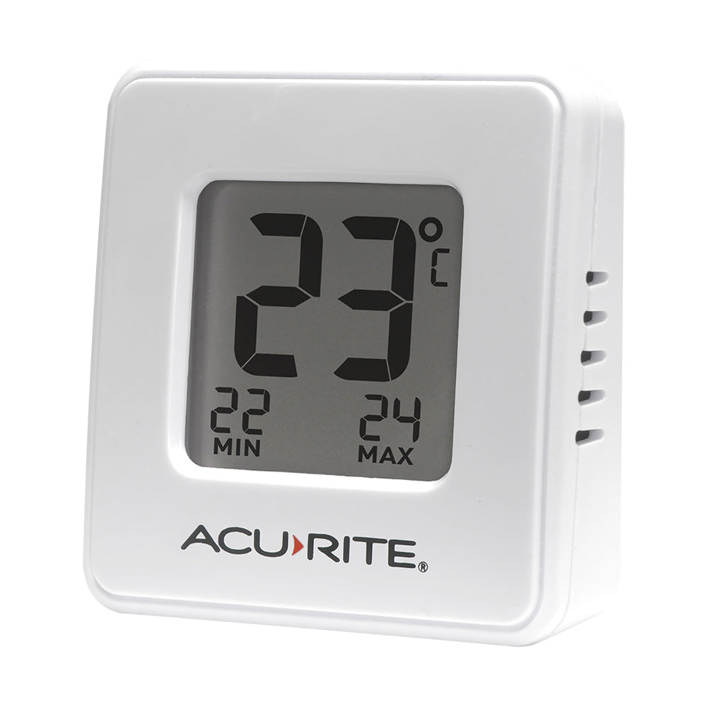 2PK Acurite Compact Indoor Digital Thermometer Home Kitchen Cooking