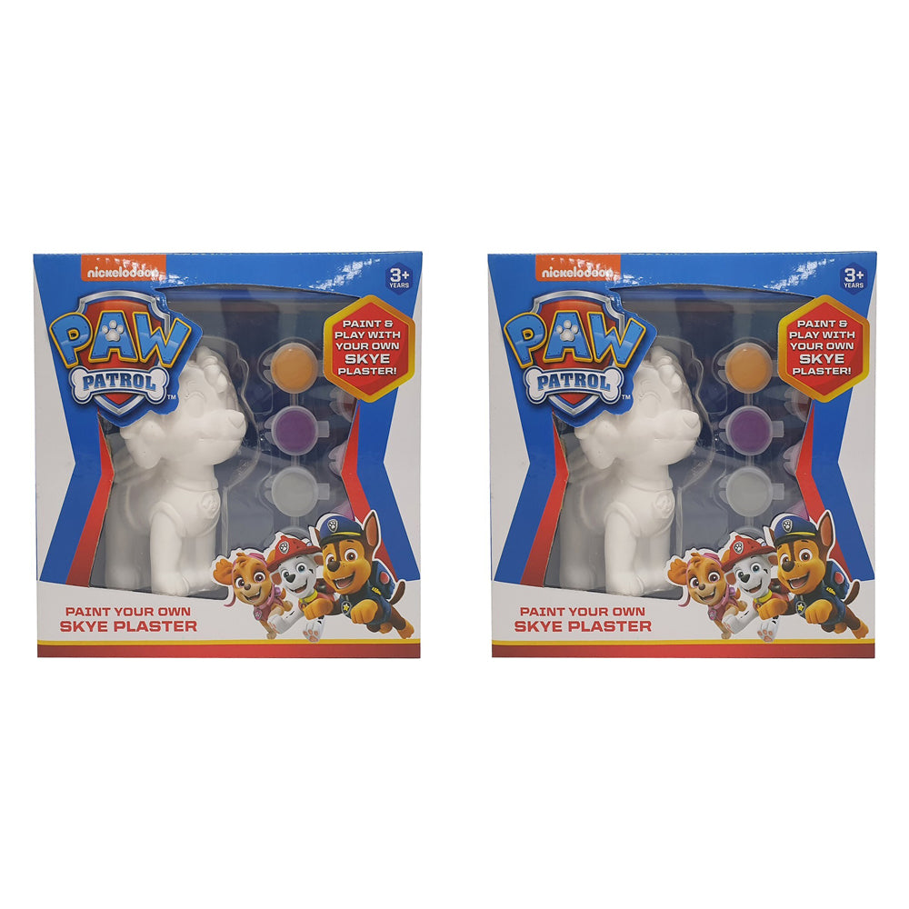2PK Haven Paw Patrol Kids Paint Your Own Skye Plaster Kit 3y+