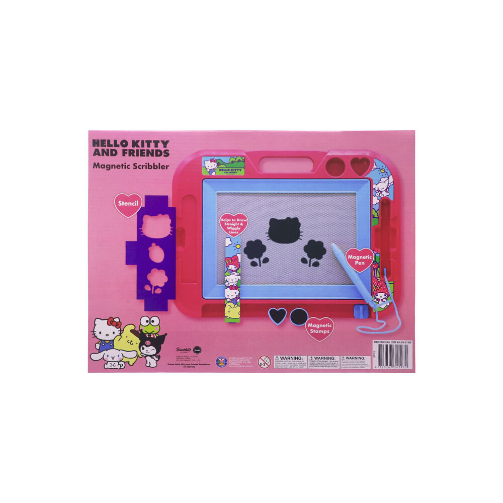 Hello Kitty Magnetic Scribbler Kids Writing Educational Play Toy 3y+