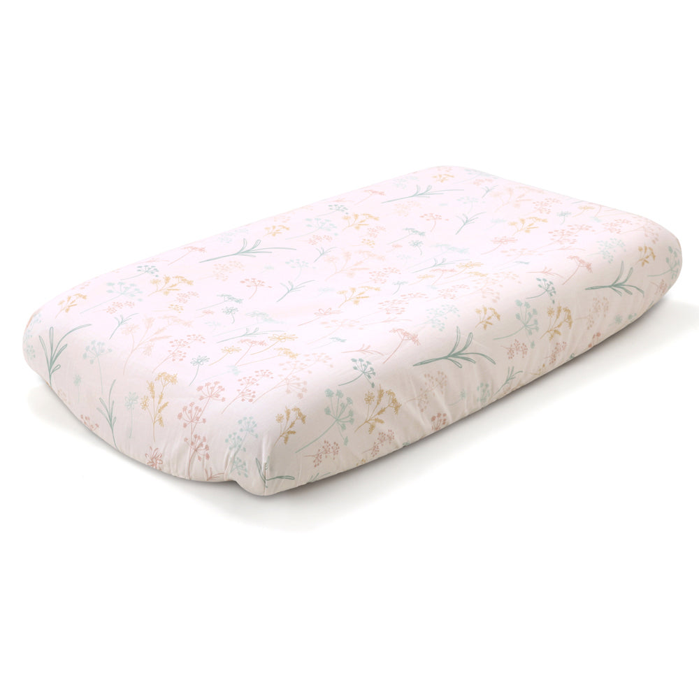 3PK Little Haven Co-Sleeper Wild Flower Baby Bedding Sheet 90cm