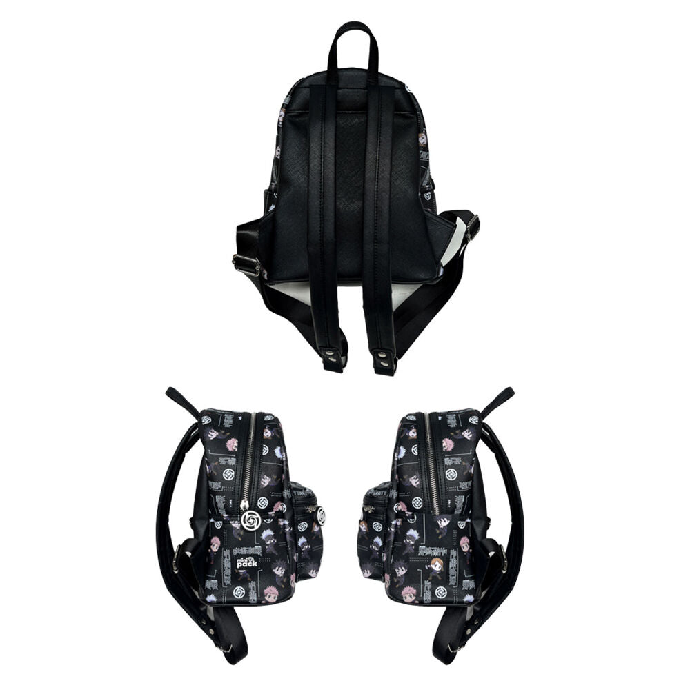 Jujutsu Kaisen Theme Mini Kids Backpack Black 27cm For Ages 3y+