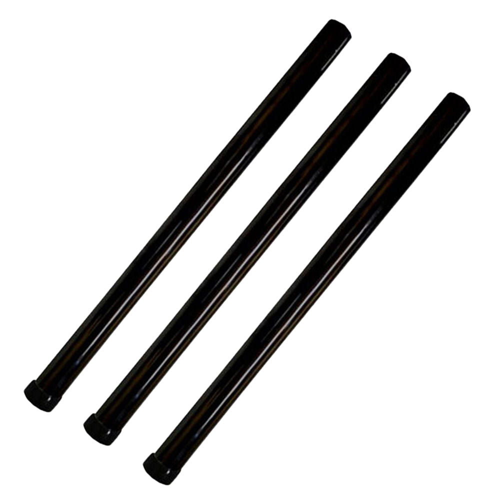 3PK Universal 32mm Extension Rod for Vacuum Cleaners Black