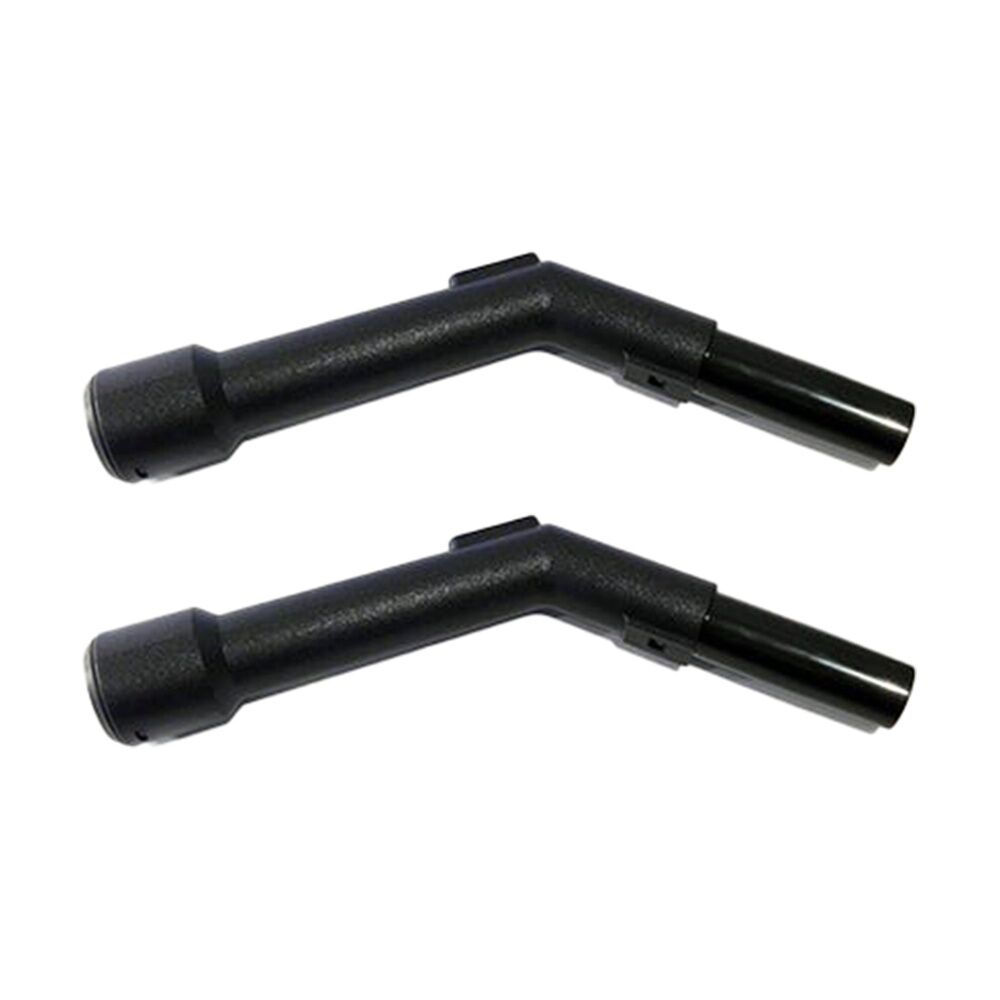 2PK Universal 32mm Black BEP Handle with Clip Ring & Swivel End PVC
