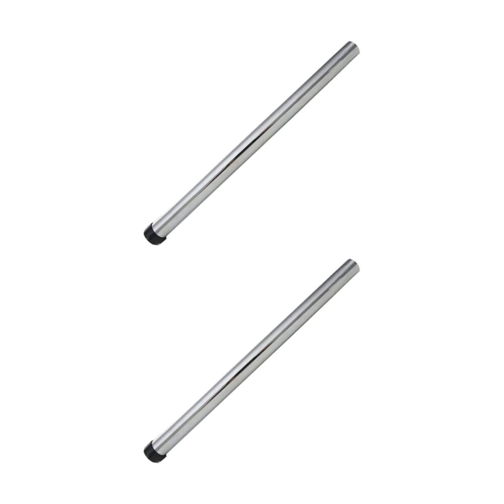 2PK Universal Vacuum Cleaner Extension Rod Chrome Fits 32mm For Extended Reach