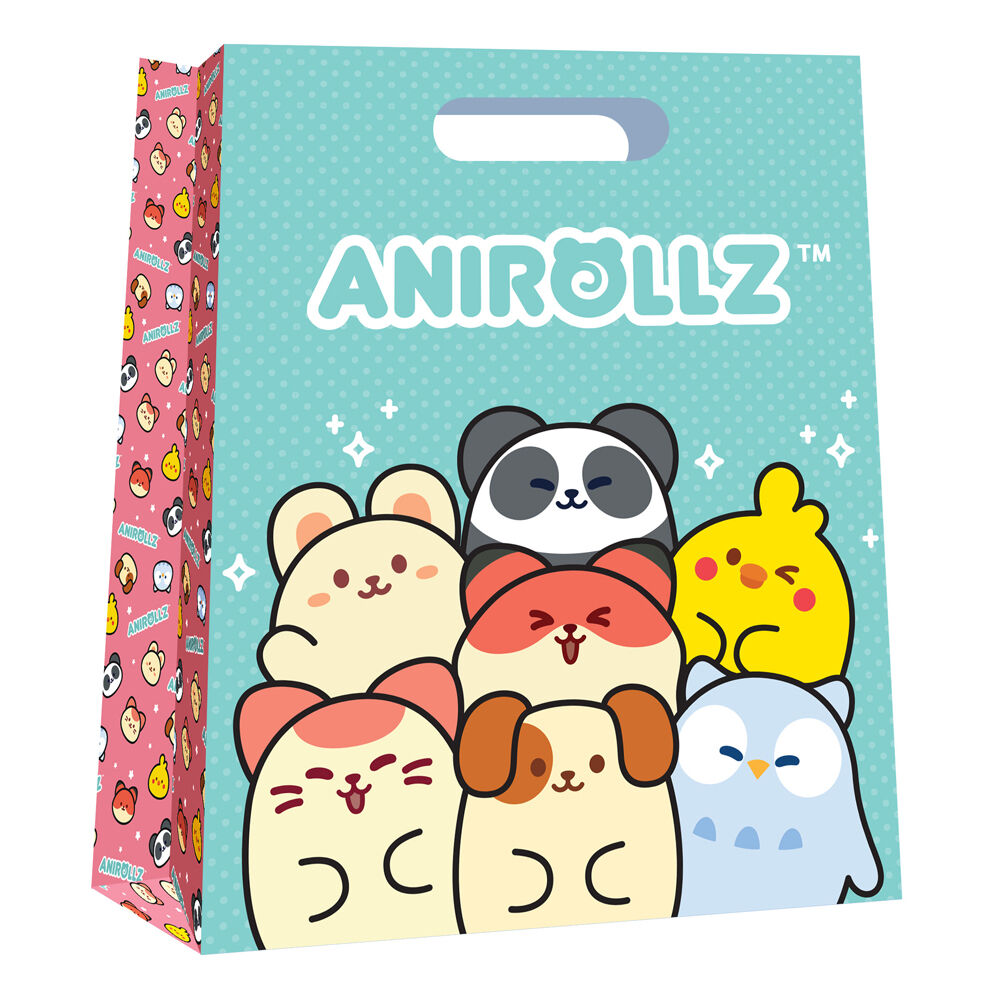 Anirollz Showbag with Cute Eraser, Pen Set, Slippers - Kawaii 8y+