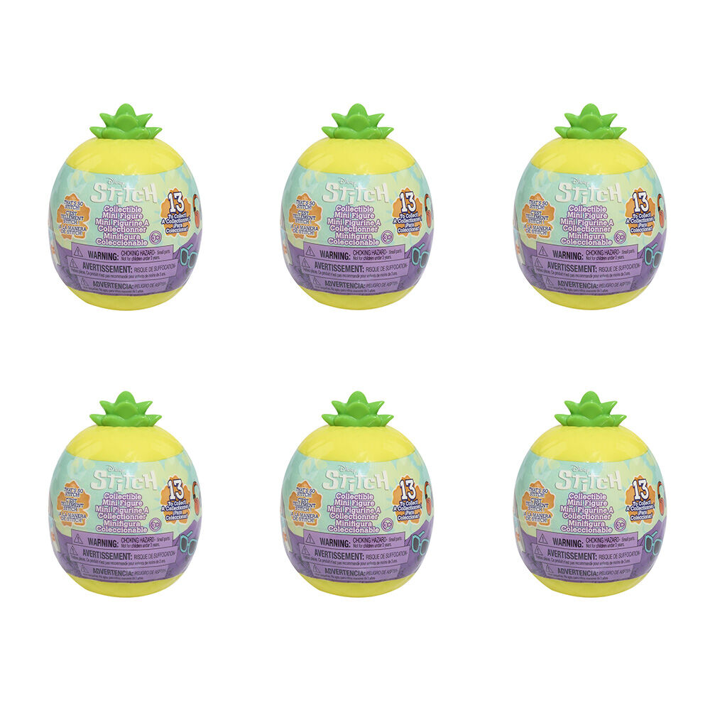 6PK Disney Stitch That’s So Stitch Blind Capsule Figures S2 Assorted 3y+