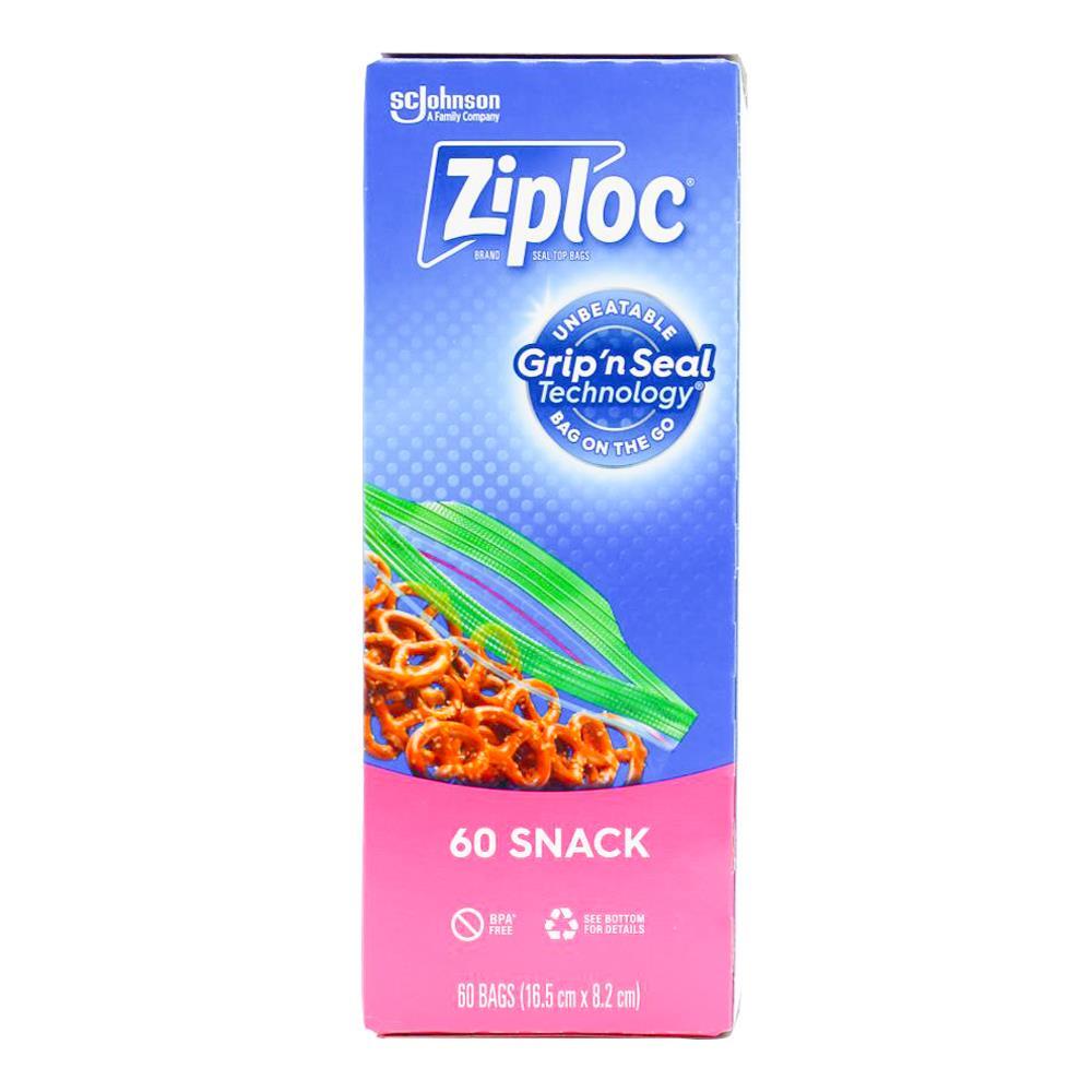 720pc Ziploc Plastic Seal Top Zip Lock Snack Bags Clear