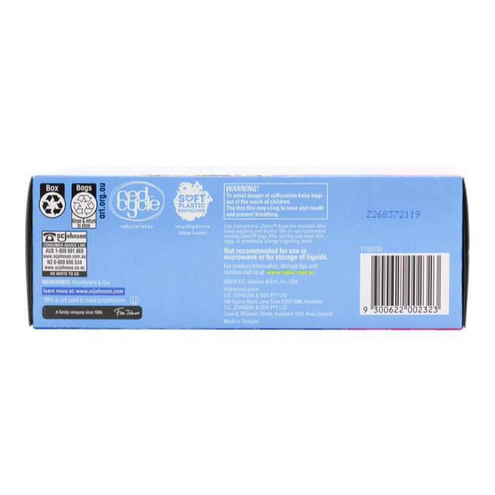 720pc Ziploc Plastic Seal Top Zip Lock Snack Bags Clear