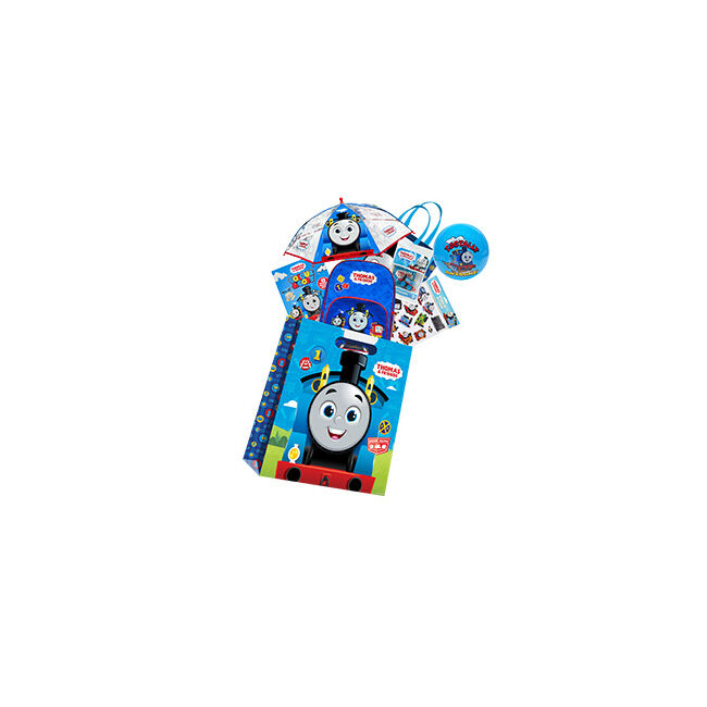 Thomas The Tank Engine Showbag with Backpack, Ball, Stickers, Train - 3y+