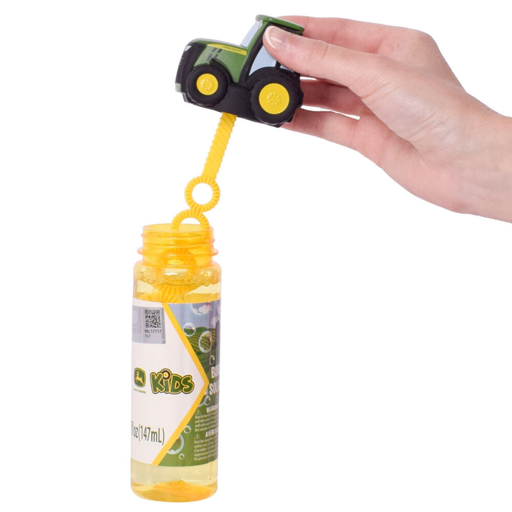 6PK John Deere Blowing Bubbles Bottle w/Bottle Tractor Themed Wand 147ml