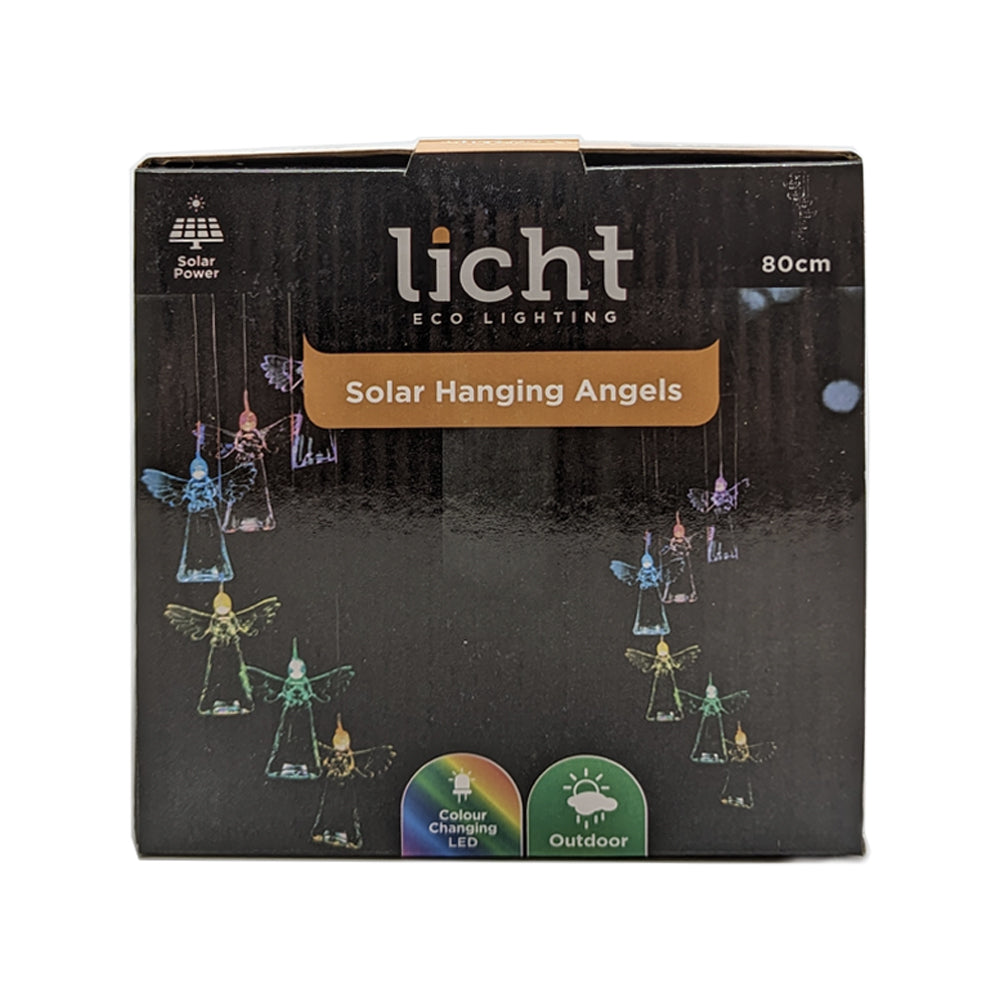 2x Licht Eco Lighting Solar Hanging Angels 80cm
