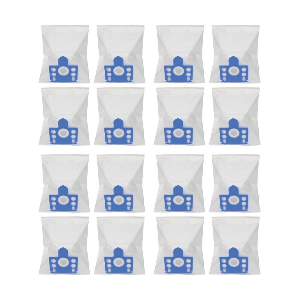 4x 4pc Wertheim Vacuum Cleaner Bags Easy Seal Synthetic Fits W4000 W4410 W4430