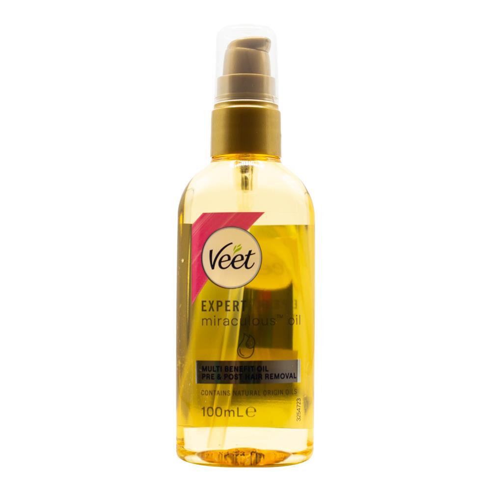 6PK Veet 100ml Expert Miraculous Oil Pre & Post Hair Removal Treatment