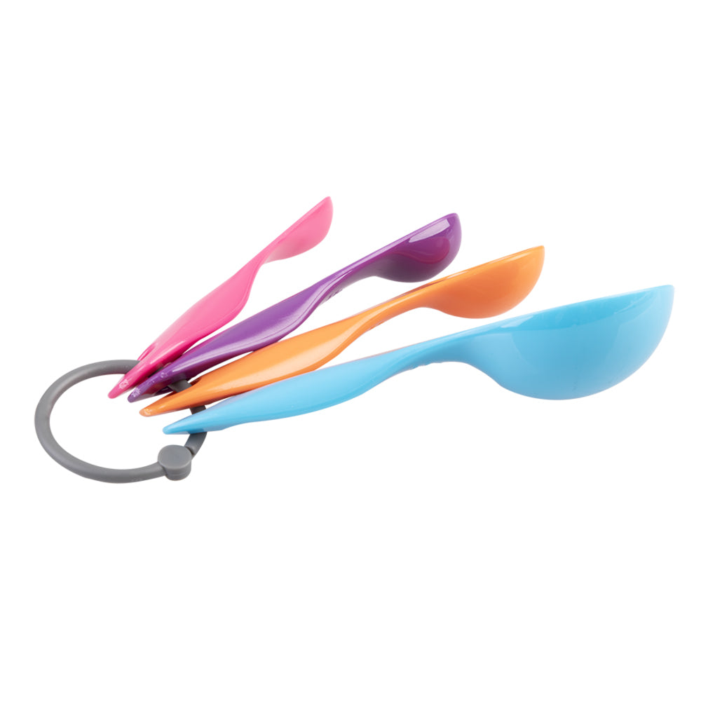 4x 4pc Appetito Measure Spoons Home Kitchen Cooking Utensil Set