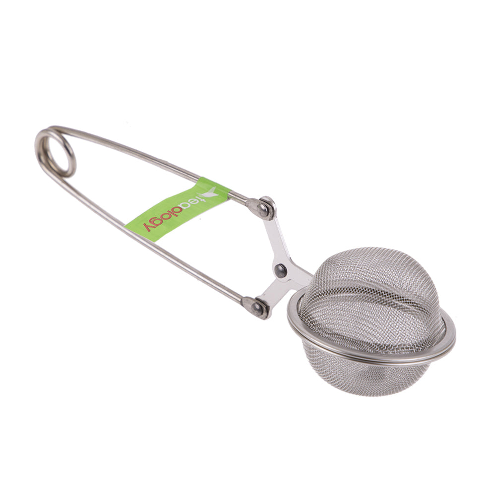 6PK Teaology Stainless Steel Mesh Spring Tea Infuser - Silver
