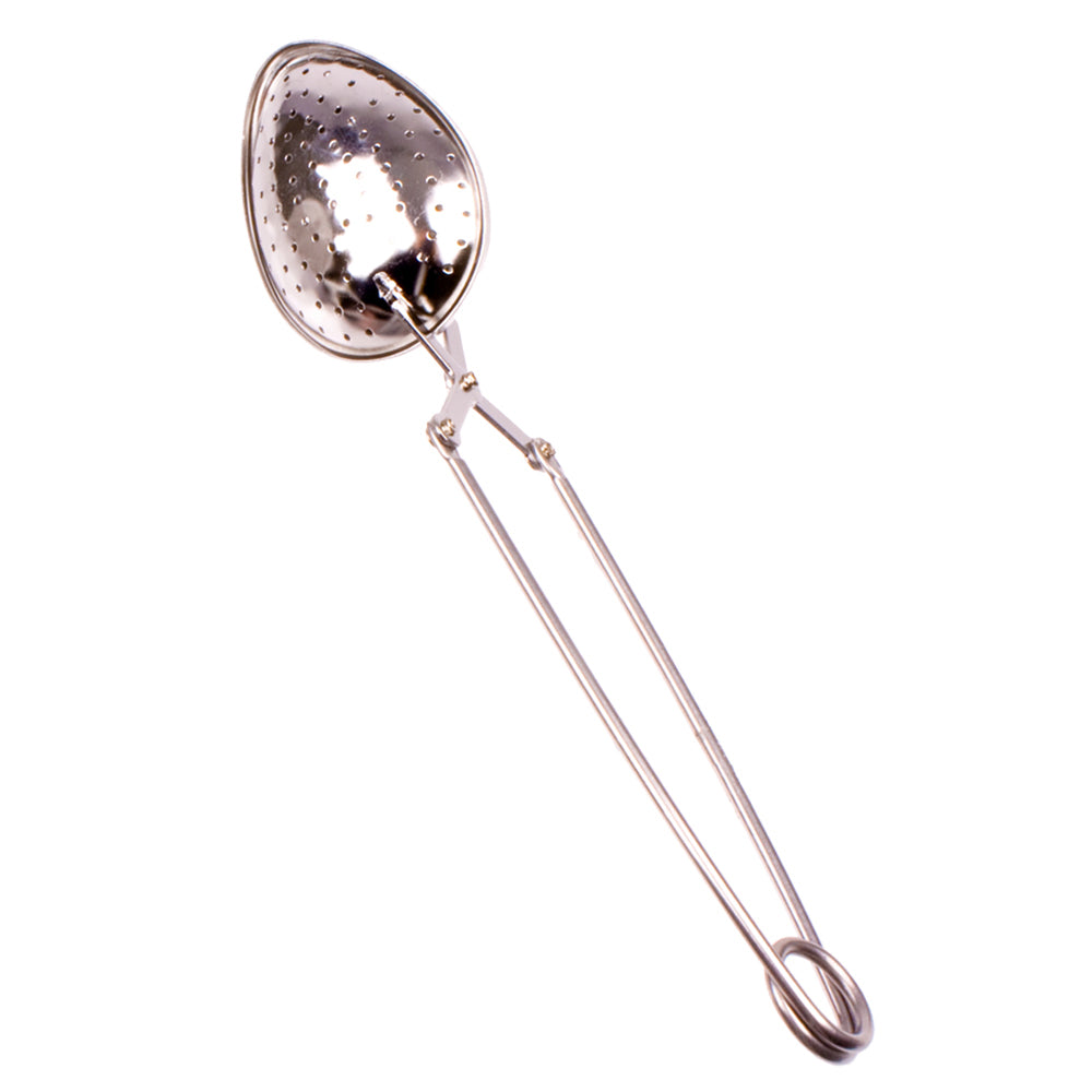 6PK Teaology Stainless Steel Oval Spring Tea Infuser - Silver