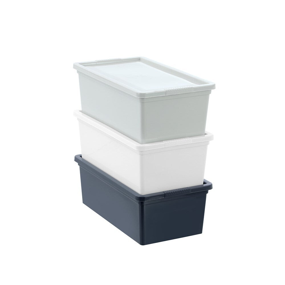 24PK Boxsweden Essentials 6L/33.5cm Stackable Tub w/ Lid - Assorted
