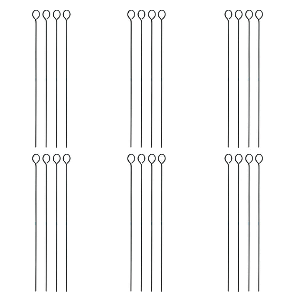 24pc Appetito 38cm Non-Stick BBQ Skewers Home/Kitchen Cooking Utensil