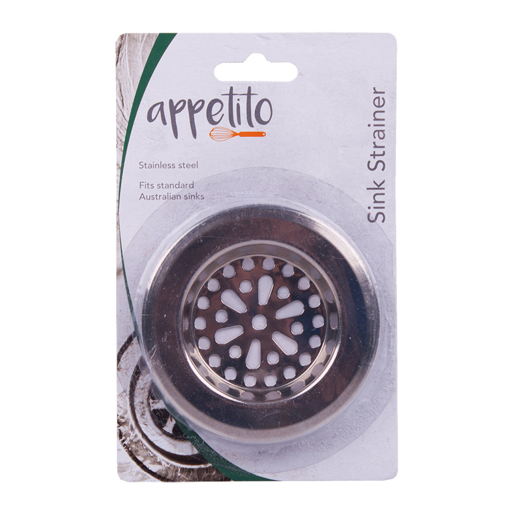 6PK Appetito Stainless Steel Standard Sink Strainer Home Kitchen Drainer