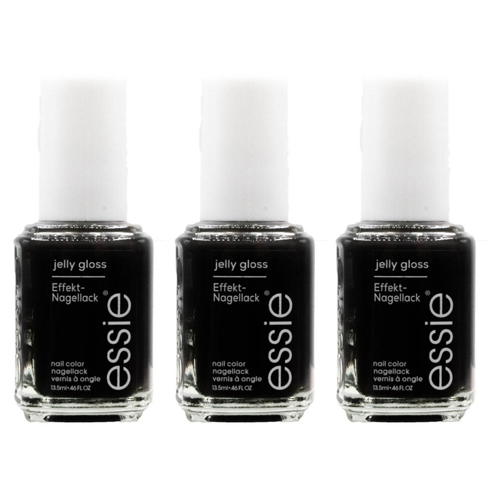 3PK Essie Nail Polish Colour Gloss Lacquer 13.5ml Ink Jelly 10 Manicure