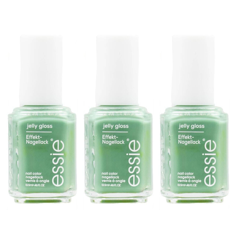 3PK Essie Nail Polish Colour Gloss Lacquer 13.5ml Cactus Jelly 110 Manicure