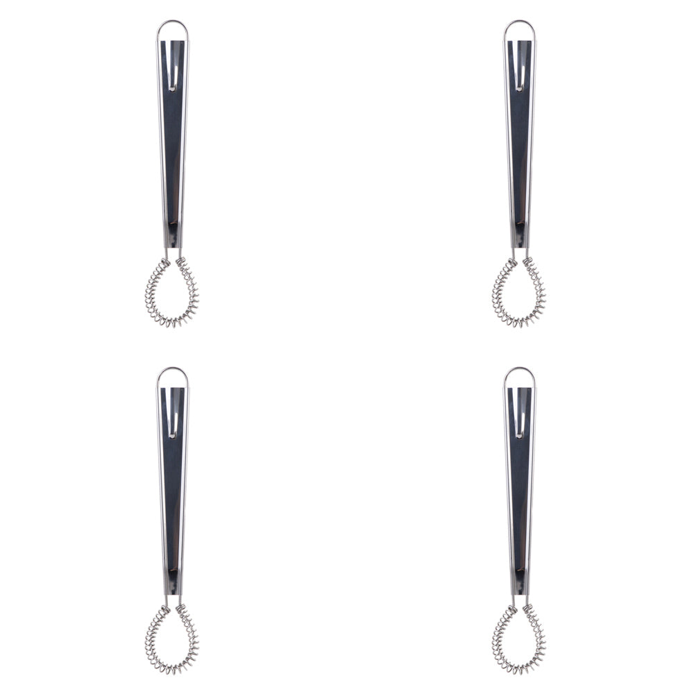 4PK Appetito Stainless Steel Little Gem Sauce Whisk Home Kitchen Cooking