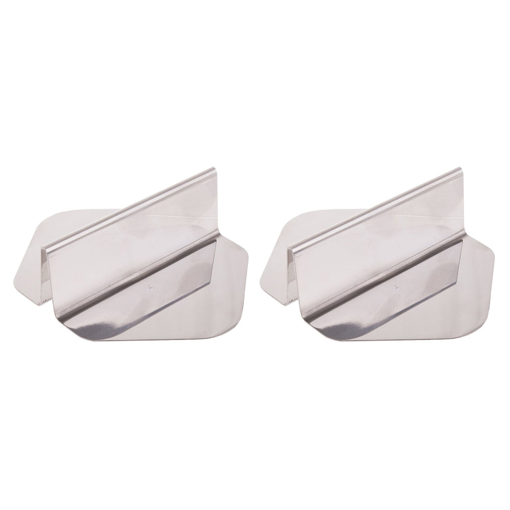 2pk Appetito Stainless Steel Sandwich Slicing/Cutting Guide/Holder