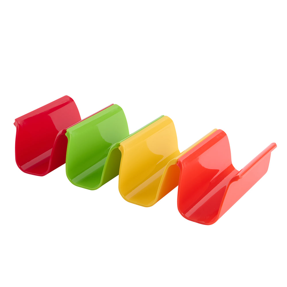 3x 4pc Appetito Coloured Taco Holder Home Kitchen Cooking Assorted