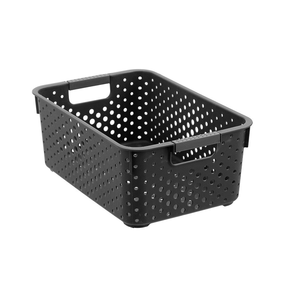 8PK Boxsweden Hudson Storage Basket 31x21cm Rectangle Medium - Assorted