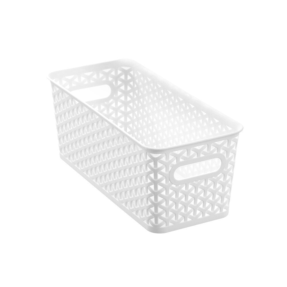 12PK Boxsweden Wicker Storage Basket 15.5x34cm - Assorted