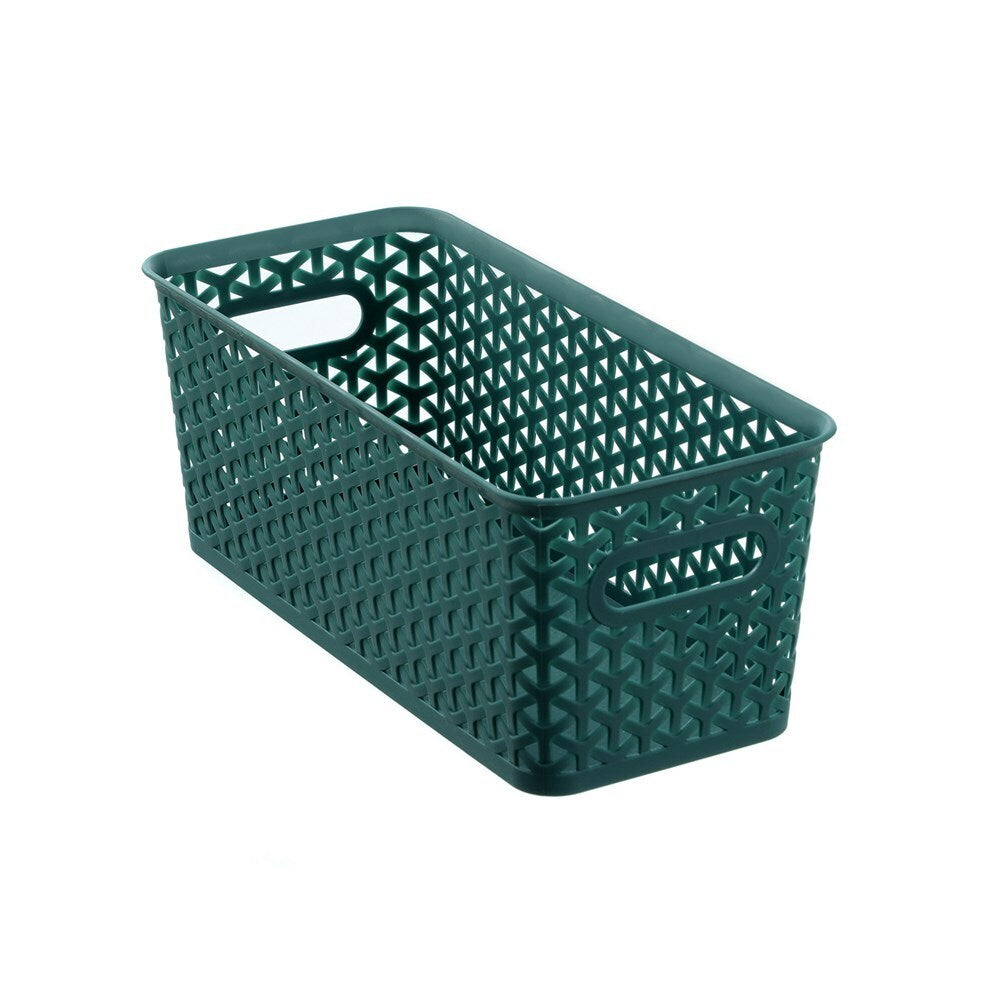 12PK Boxsweden Wicker Storage Basket 15.5x34cm - Assorted