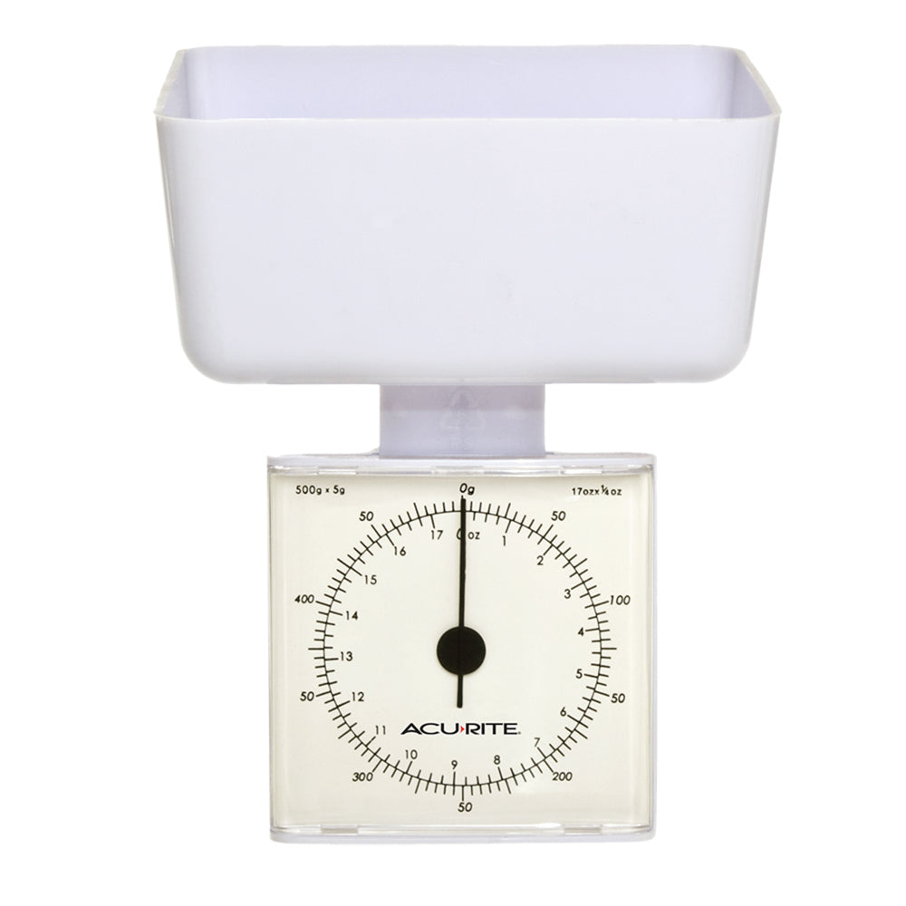 2PK Acurite Diet Scale 5g/500G White Home Kitchen Cooking