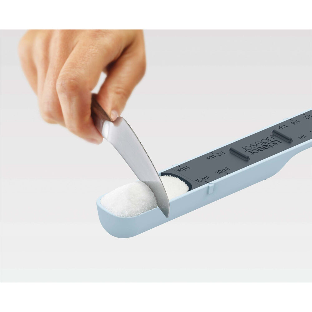 2PK Joseph Joseph Measure-Up Adjustable Measuring Spoon 19.5cm - Blue
