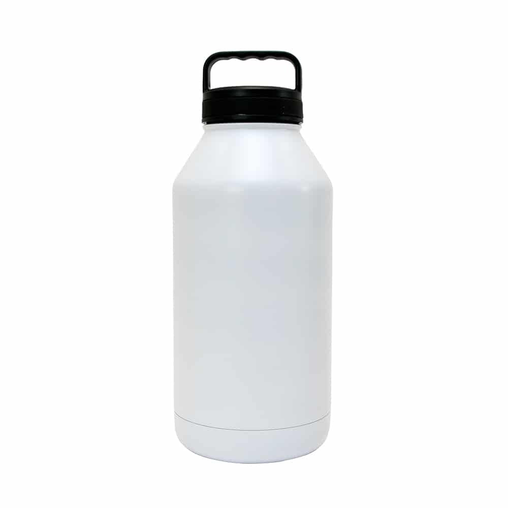 2PK Annabel Trends Watermate 1.9L Stainless Steel Big Bottle - White