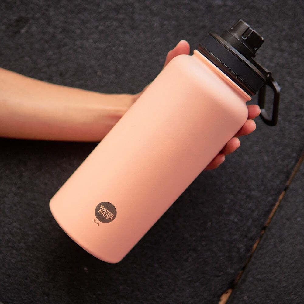 2PK Annabel Trends Watermate 950ml Stainless Steel Bottle Peach