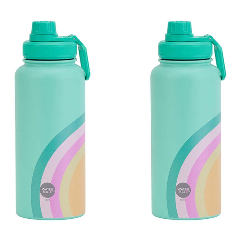 2PK Annabel Trends Watermate 950ml Stainless Steel Bottle Sunrise