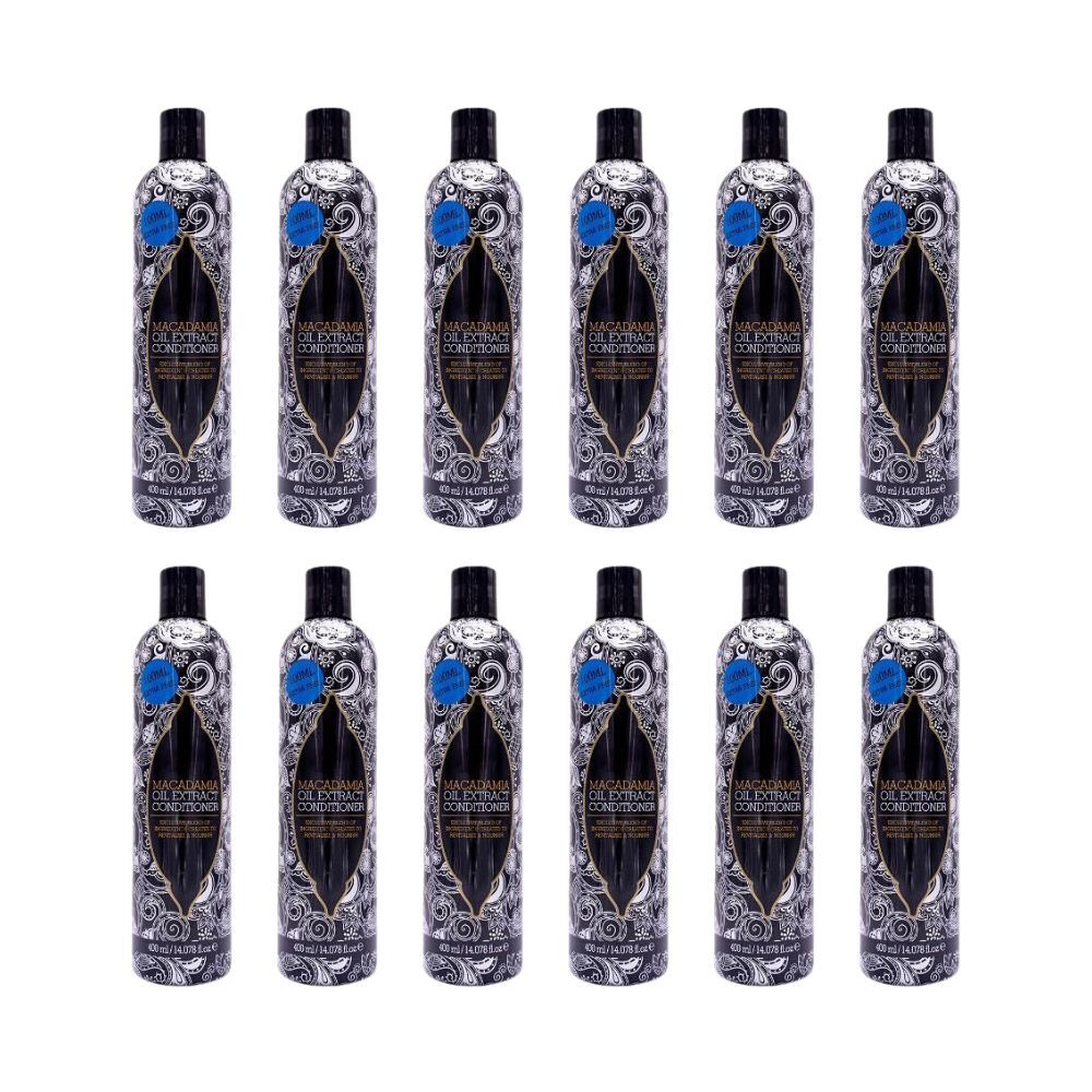 12PK Macadamia Oil Extract Conditioner 400ml For All Hair Types