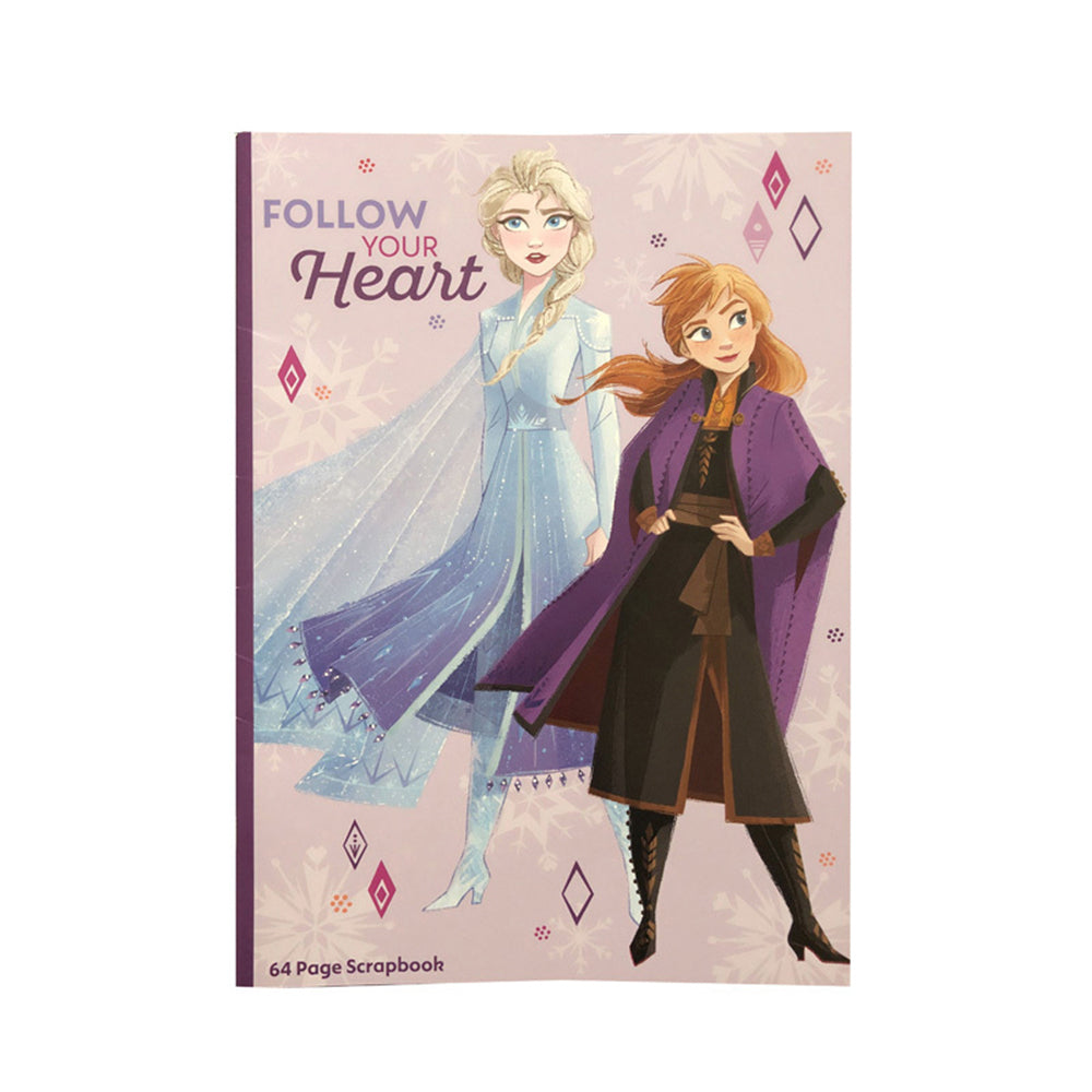 5PK Frozen 2 Kids Art Craft 64-Page Scrapbook Notebook