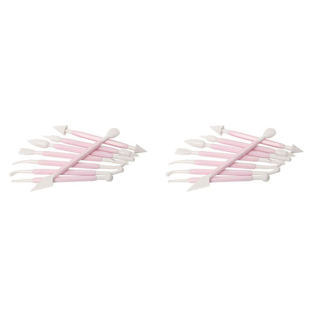 2 x 8pc Wiltshire Fondant Modelling Decorating Bakeware Tools