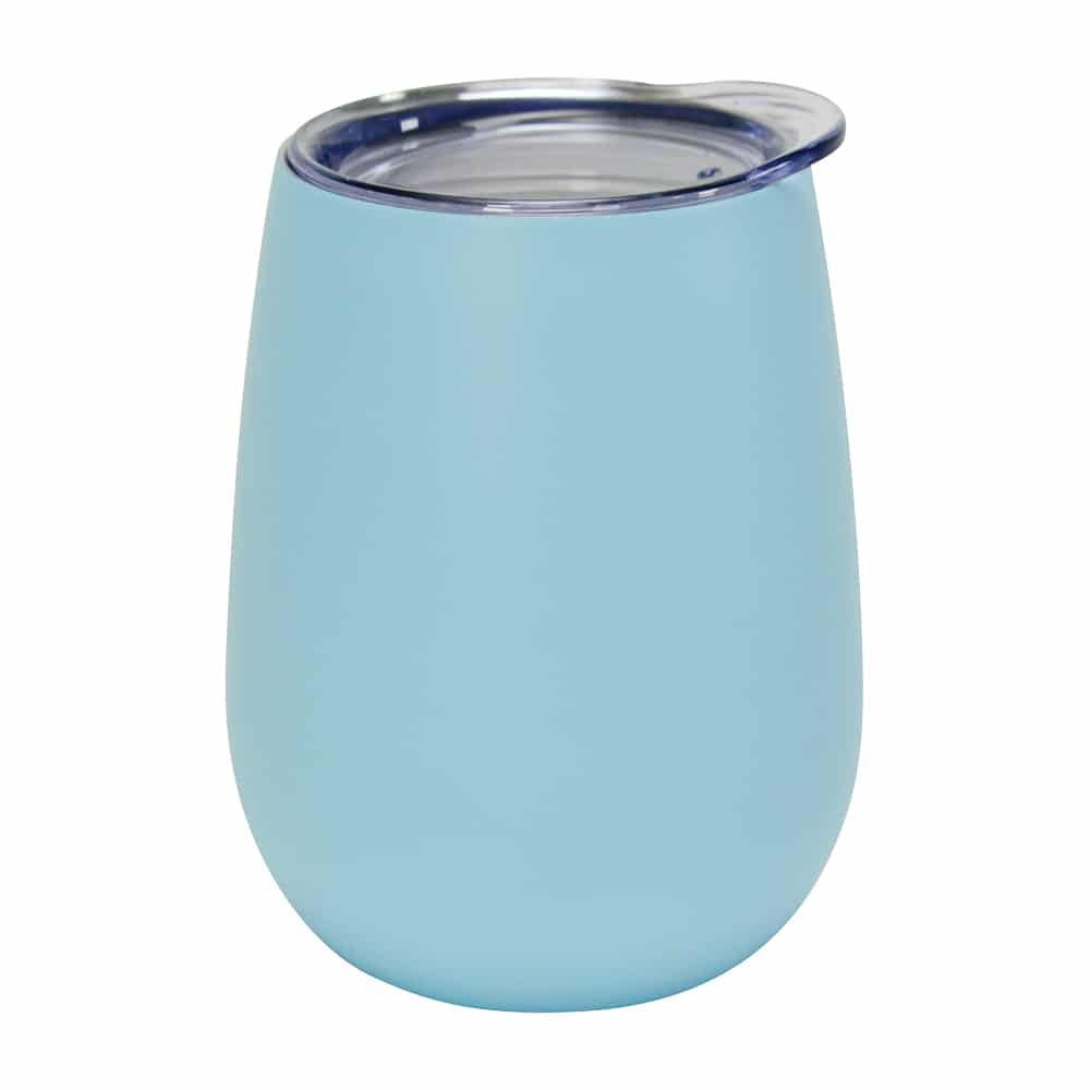 2PK Annabel Trends 295ml Stainless Steel Wine Tumbler - Gelato Blue