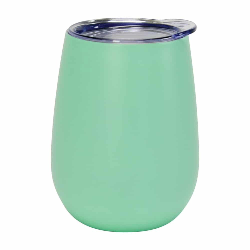 2PK Annabel Trends 295ml Stainless Steel Wine Tumbler - Gelato Mint