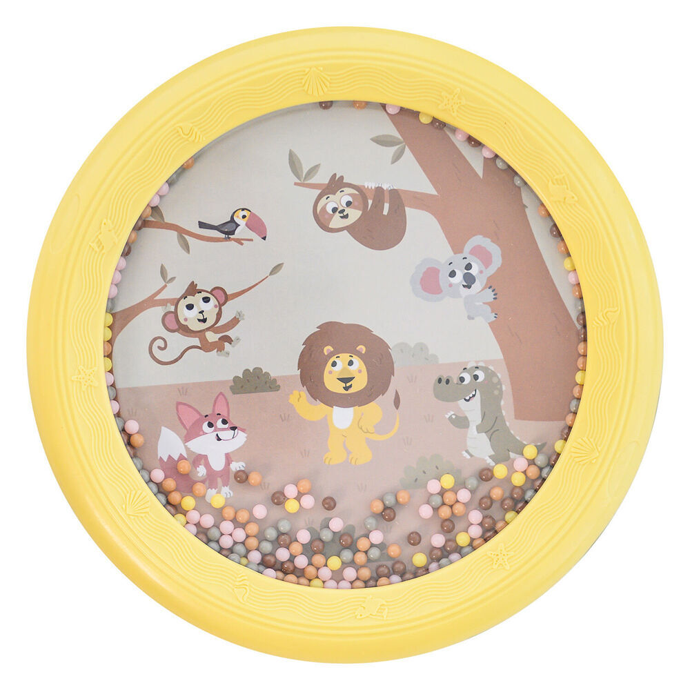 2PK Edushape Jungle World Drum Kids/Children Round Sound Sensory Toy 12m+