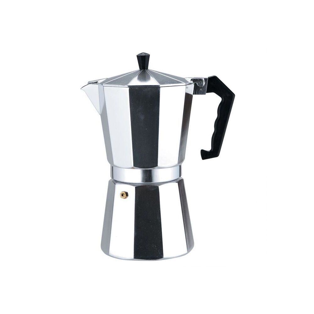 2PK Casabarista Classic Aluminium 3 Cups Espresso Coffee Maker Moka Pot Silver