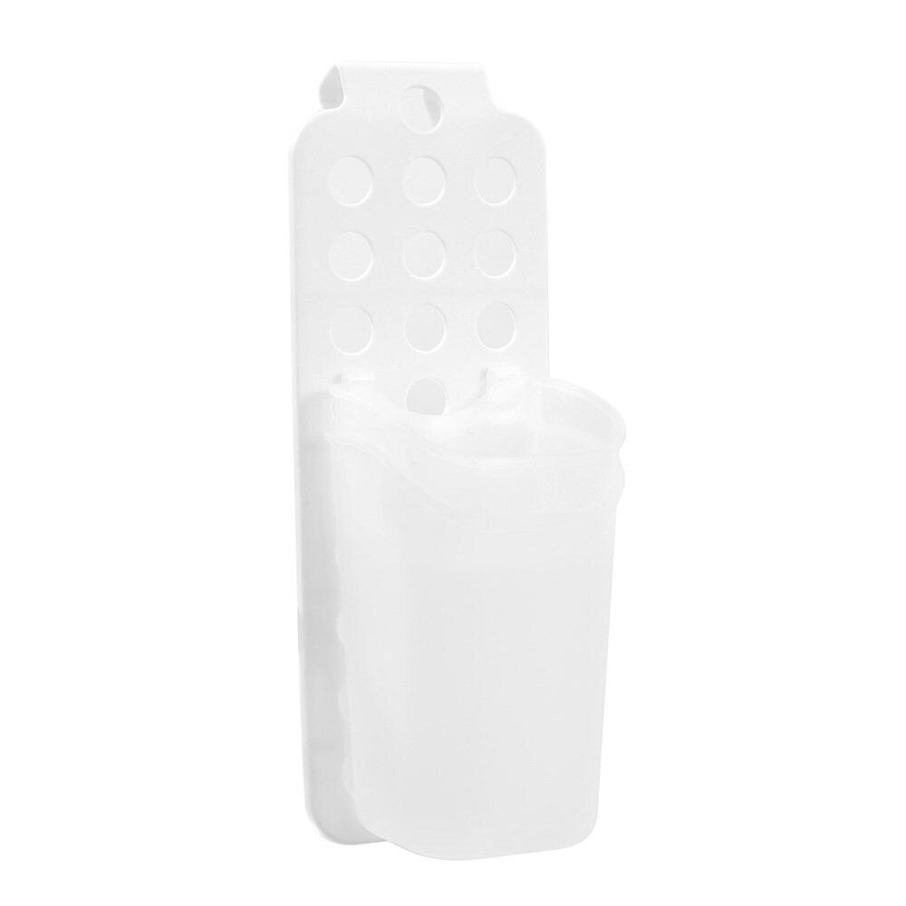 12PK Boxsweden Bathroom Hanging Storage Basket 11.5x32.5cm - White