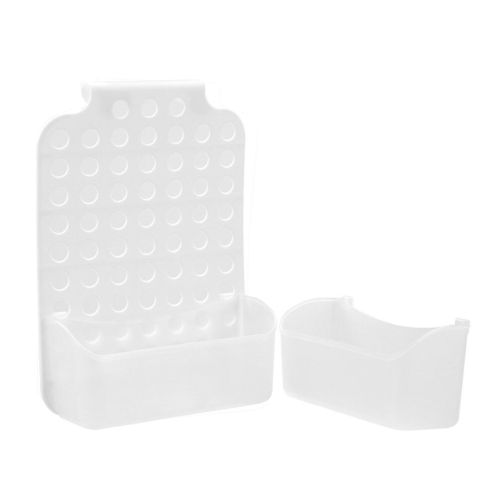 6PK Boxsweden Bathroom Hanging Storage Basket 25x37cm - White