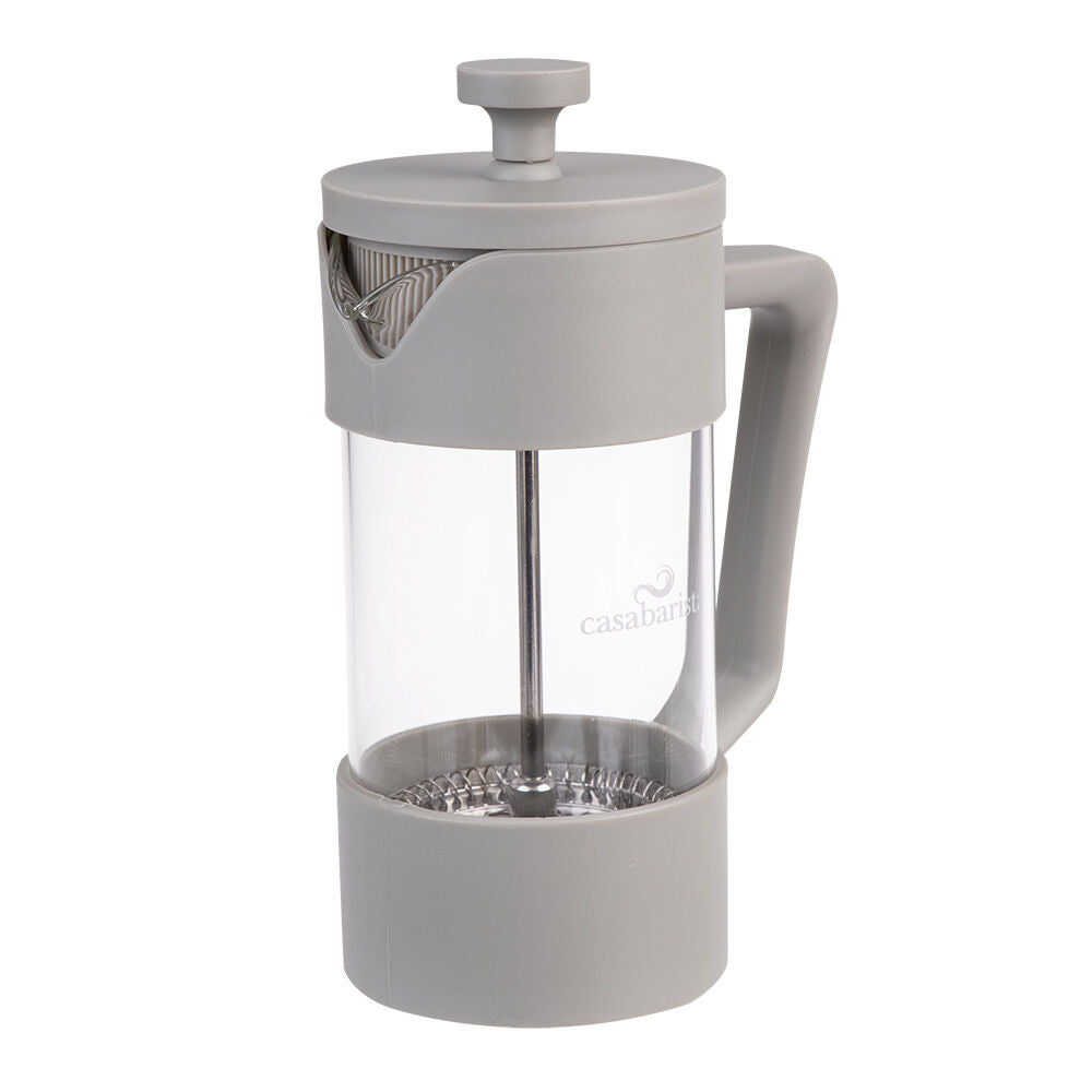 3PK Casabarista Oslo Accent Stainless Steel Coffee Plunger 3 Cup 350ml Taupe
