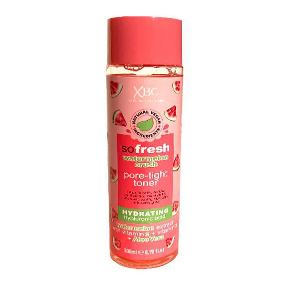12PK XBC So Fresh Watermelon Crush Pore Tight Toner For All Skin Types 200ml