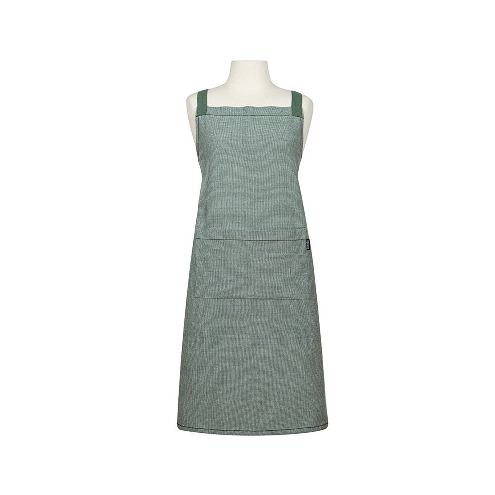 Eco Ladelle Recycled Leaf Cooking Adjustable Apron Kitchen Accessory Green