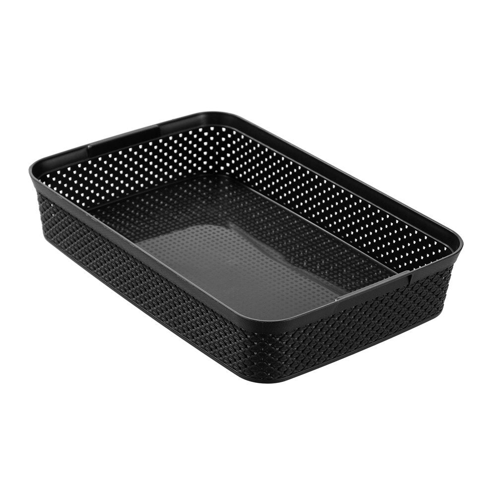 24PK Boxsweden Aero Storage Tray Basket Rectangle 36x23.5cm - Assorted